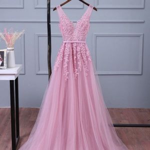 Pink formal dress